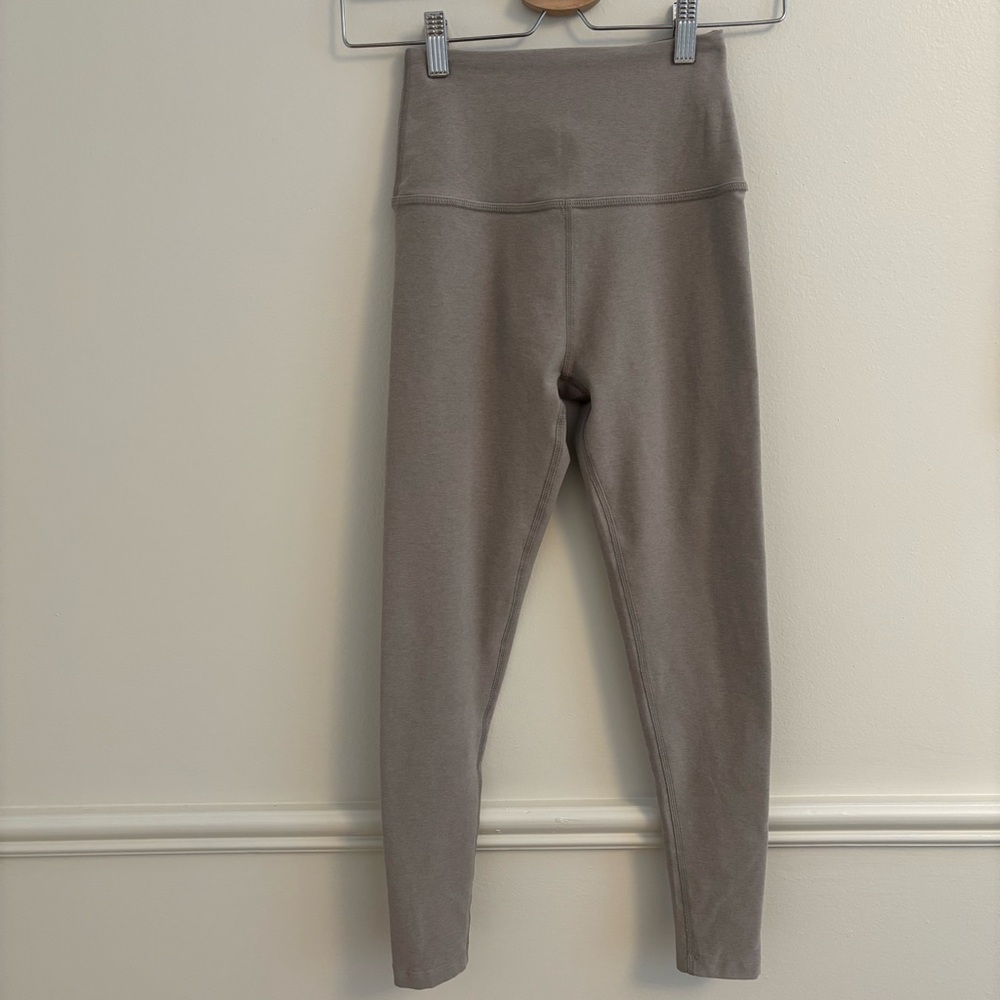 Beyond Yoga Taupe Leggings